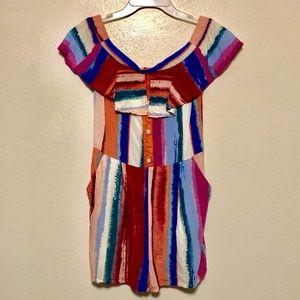 Off the shoulder romper